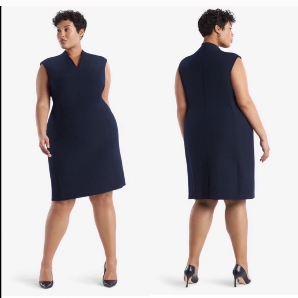 BNWT MM LAFLEUR Annie Dress Deep Indigo Size 14